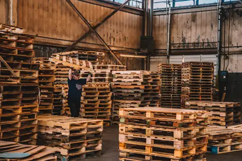 stack of pallets
